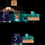 Create meme: skins for minecraft PE, skins in mine, the Steve skin for minecraft