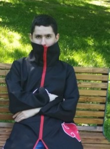 Создать мем: naruto cosplay, пацан, мужчина