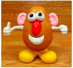 Создать мем: mr potato, игрушка, конструктор мистер картошка