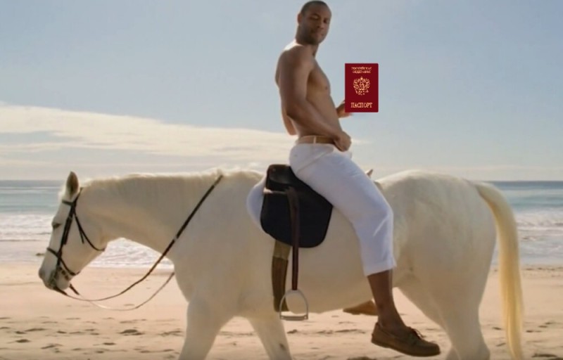 Create meme: old spice, old spice, old spice on a horse