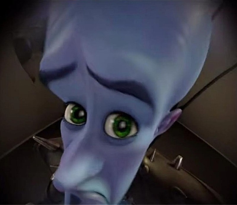 Create meme: Megamind: the death button, megamind memes, titan megamind