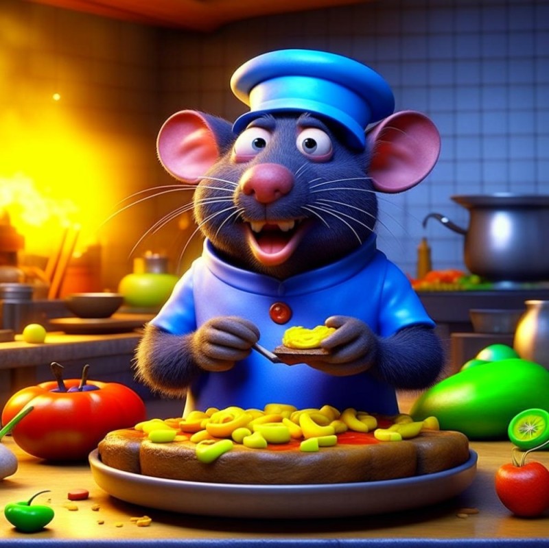 Create meme: ratatouille poster, the cartoon Ratatouille, Ratatouille Remy