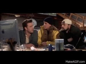 Create meme: Carrie Fisher, Jay and silent Bob, Ben Affleck Jay and silent, Jay and silent Bob the Internet