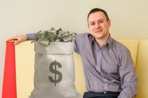 Create meme: money bag, money, money