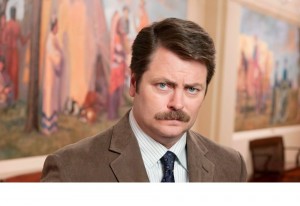 Create meme: nick offerman