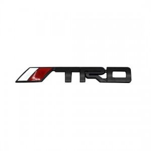Create meme: the trd emblem on the grille for toyota, nameplates toyota trd, trd toyota badge
