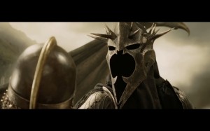 Создать мем: король-чародей ангмара, шлем короля чародея ангмара, король-чародей ангмара против эовин