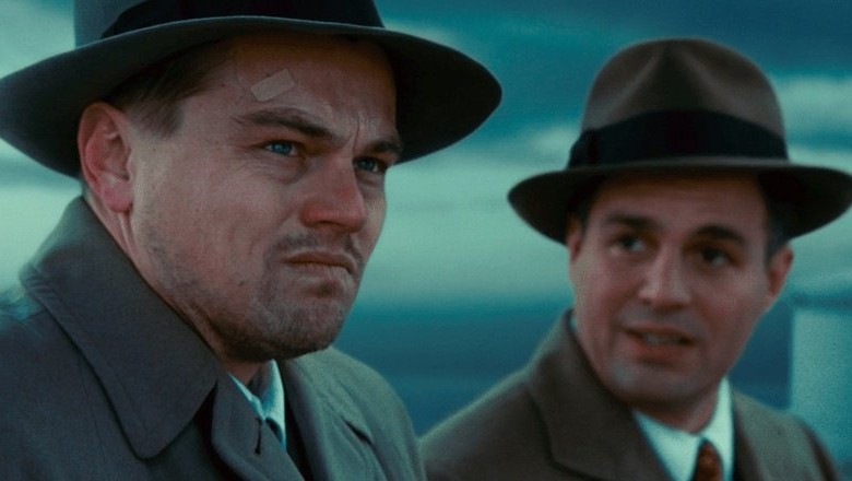 Create meme: DiCaprio shutter island, Leonardo DiCaprio meme of shutter island, Leonardo DiCaprio shutter island