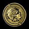 Создать мем: золотой каннский лев, латунь, золото монеты