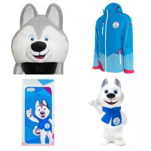 Create meme: husky Universiade 2019, the mascot of Universiade 2019, soft toy-the mascot of "likes" the 2016 world Cup