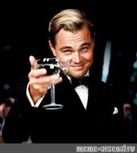 Create meme: Leonardo DiCaprio the great Gatsby, the great Gatsby Leonardo DiCaprio with a glass of, DiCaprio Gatsby