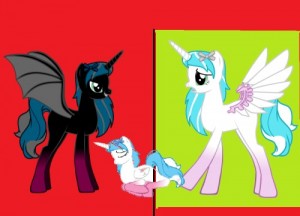 Create meme: princess luna, twilight, princess celestia