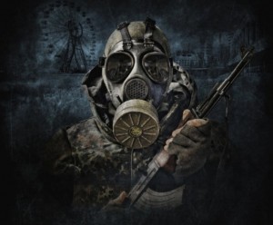 Create meme: gas mask Stalker, Stalker call of Pripyat