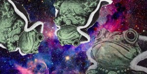 Create meme: drawings, about space