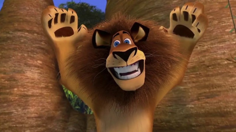 Create meme: Madagascar Alex the lion, Madagascar lion, madagascar cartoon alex