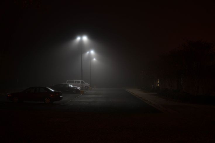 Create meme: the landscape is gloomy, night, night fog