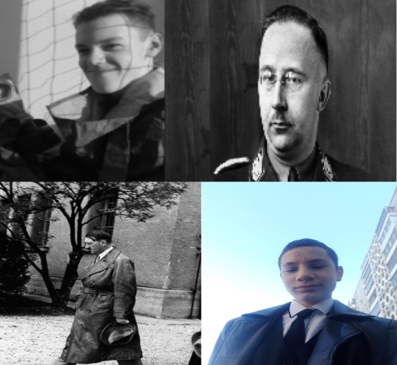 Create meme: Heinrich Himmler , Himmler is young, Himmler Heinrich Himmler