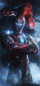 Create meme: iron man the Avengers 4, spider-man, iron man art