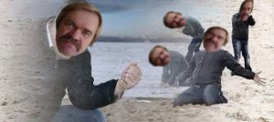 Создать мем: создать мем, мемы, мем мужик сыпет песок на пляже
