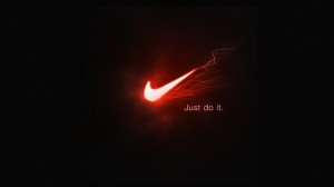 Create meme: Nike on black background, just do it logo Nike running, nike hd photo emblema