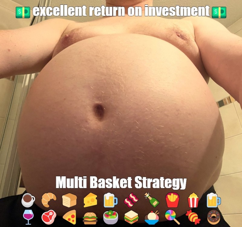 Create meme: body part, very big belly, huge fat belly