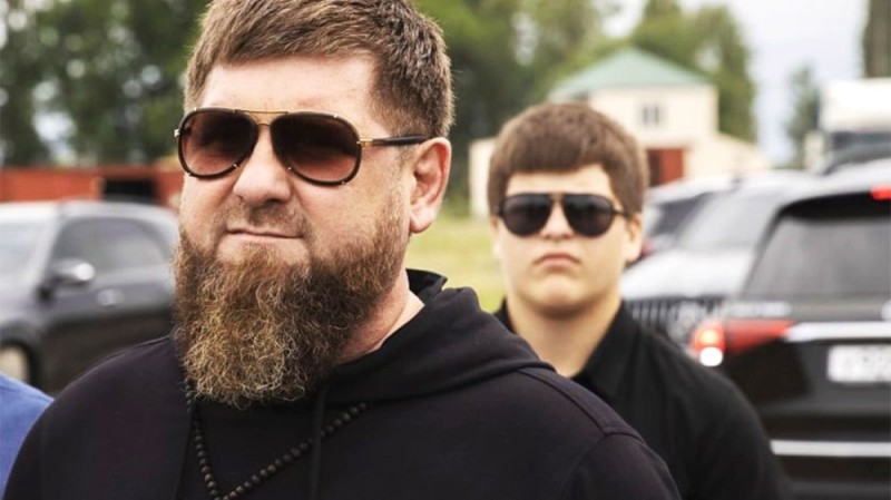Create meme: Ramzan Kadyrov, the head of the Chechen Republic , male 