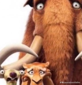 Create meme: from the ice age, ice age