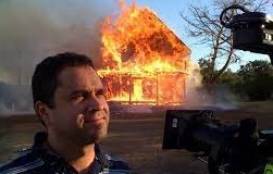 Create meme: burning house , the house is burning meme, dog in the burning house