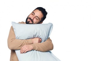 Создать мем: подушка, мужчина, подушка человек