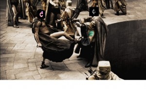 Create meme: this is Sparta meme, this is sparta, no this is Sparta