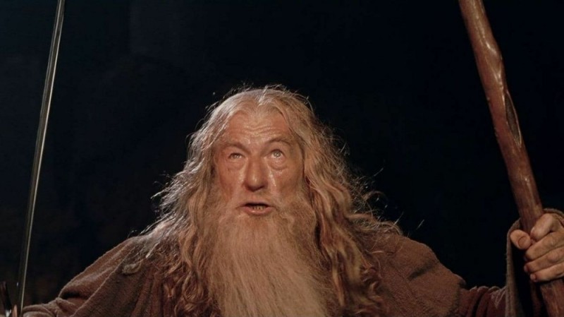 Create meme: you shall not pass Gandalf, bake blintze Gandalf, Gandalf 