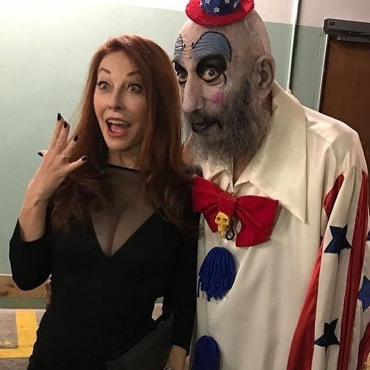 Создать мем: сид хэйг,клоун, captain spaulding, клоун