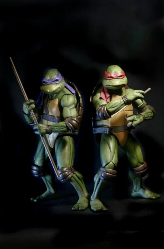 Создать мем: черепашки ниндзя tmnt, персонажи черепашек ниндзя, донателло черепашка 1990