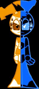 Create meme: megaman, shadow Bonnie, anime