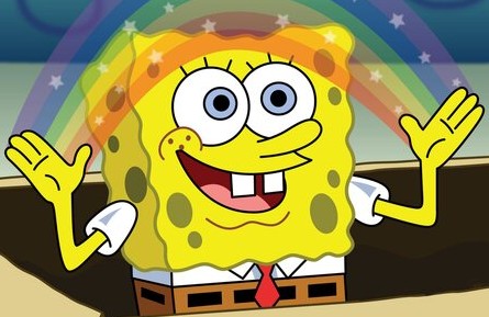 Create meme: meme spongebob , sponge Bob square pants , imagination spongebob