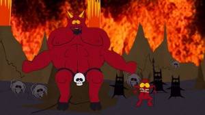 Create meme: hell South Park, hell Satan, hell Satan South Park