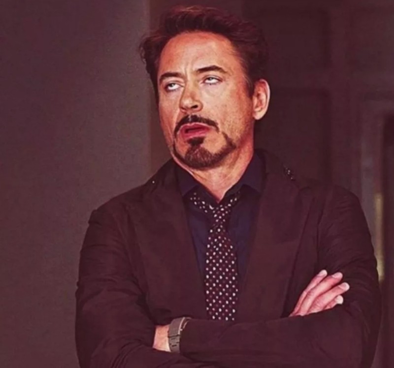 Create meme: Robert Downey Jr rolls eyes, Robert Downey Jr rolls eyes, Robert Downey Jr. rolled his eyes