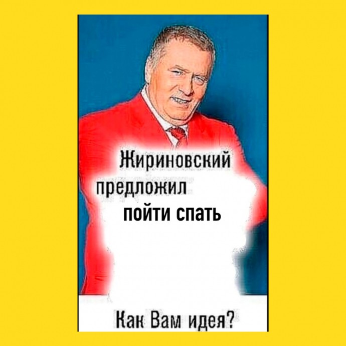 Создать мем: мемы с жириновским, жириновский предложил шаблон, владимир жириновский