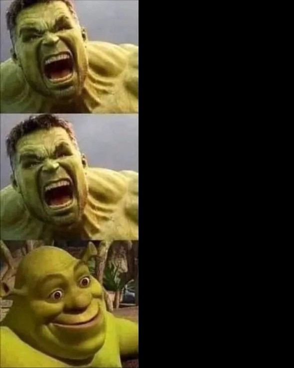 Create meme: your balance, Hulk meme, Hulk Hulk