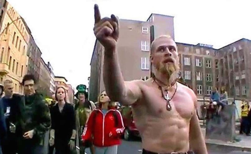 Create meme: gunther ackerman technovicking, techno viking, technovicking olaf