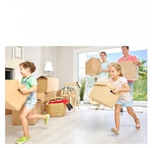 Создать мем: счастливая семья в интерьере, Moving Home, переезд в новую квартиру