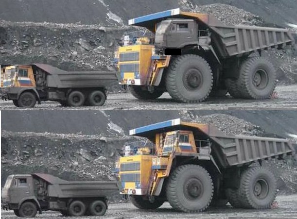 Create meme: dump truck BelAZ, belaz-75710, belaz quarry dump truck quarry excavator