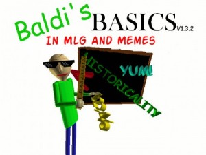 Create meme: baldys basics, baldi''s basics card, baldi''s basics in education and learning textures