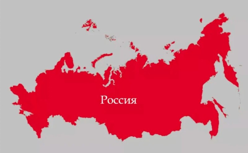 Создать мем: территория россии, россия, новая карта россии