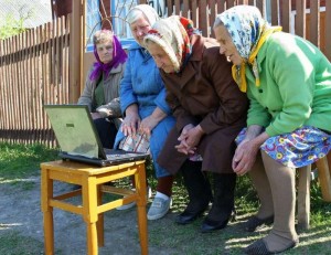 Create meme: Internet in the village, retired, the online dibs on the bench