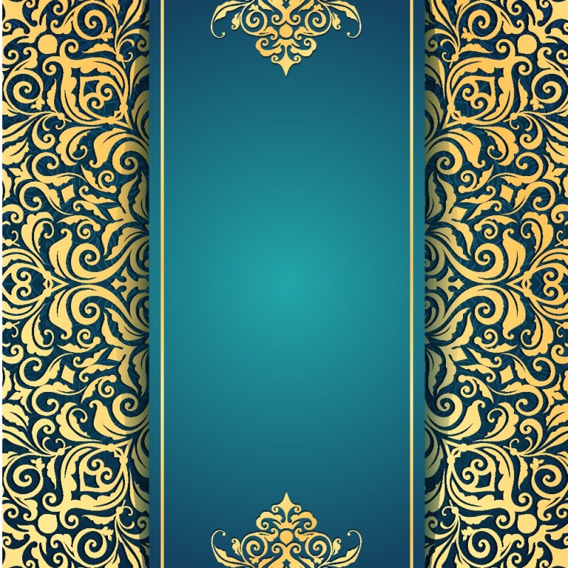 Создать мем: голубой фон с казахским орнаментом, синий фон с казахским орнаментом, золотой фон с узорами