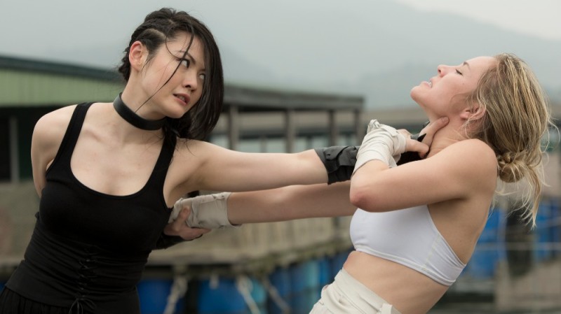 Create meme: Lady Bloody Fight movie 2016, Amy Johnston martial arts, Amy Johnson