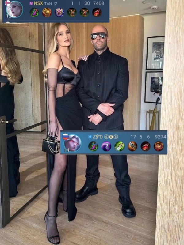 Create meme: Rosie Huntington Whiteley and Jason Statham, Rosie Huntington Whiteley and Jason Statham, Rosie Statham Huntington-Whiteley 2023