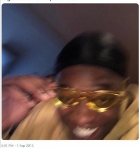 Create meme: yellow glasses guy, glasses black guy meme, nigga with glasses meme