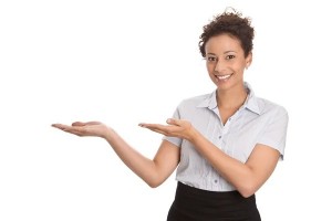 Создать мем: молодая женщина, женщина указывает сбоку, жесты руками